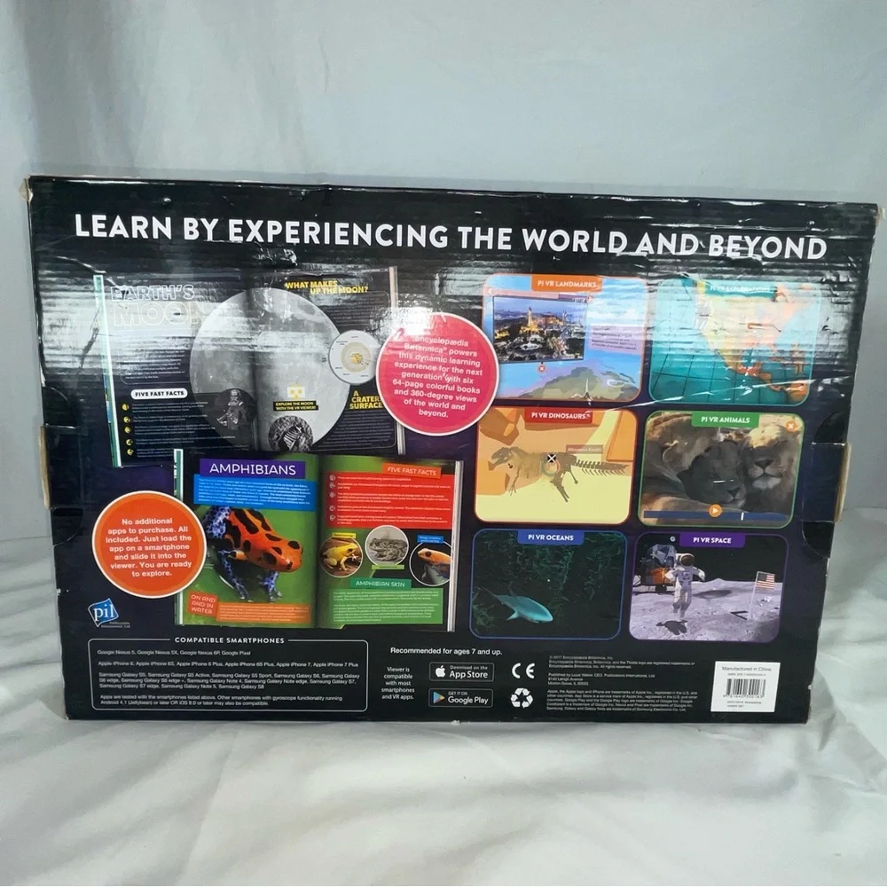 BNIB Encyclopedia Britannica Virtual Reality Exploration Set